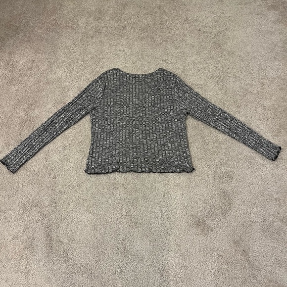 No Boundaries Ribbed Long Sleeve Top - Picture 7 of 7